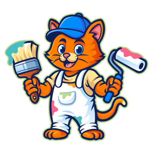 Color Cat-03 Company mascot